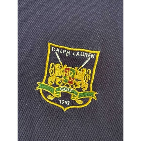 Ralph Lauren Polo Golf Shirt Athletic Fit Embroidered Logo Sports 1/4 Button L - Picture 6 of 6